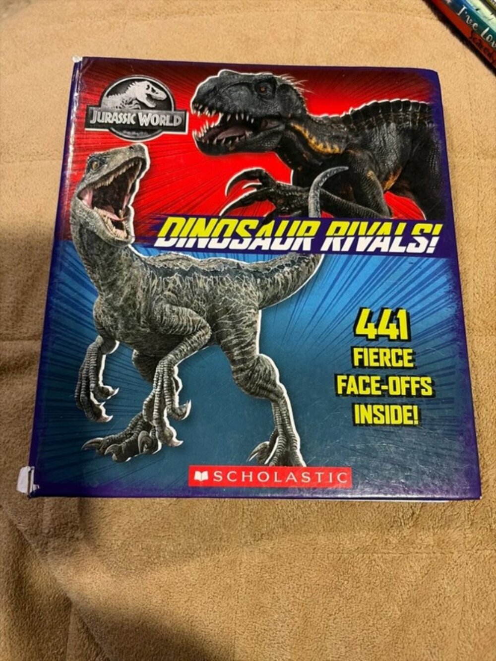 Jurassic world dinosaur rivals!